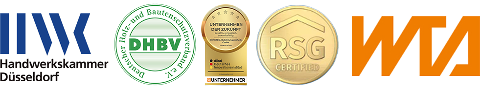Footer - RONETEC Siegel und Mitgliedschaften