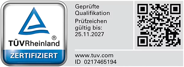tuv-zertifizierung-nenad-QR-Code TÜV Zertifizierung und QR-Code RONETEC, Nenad